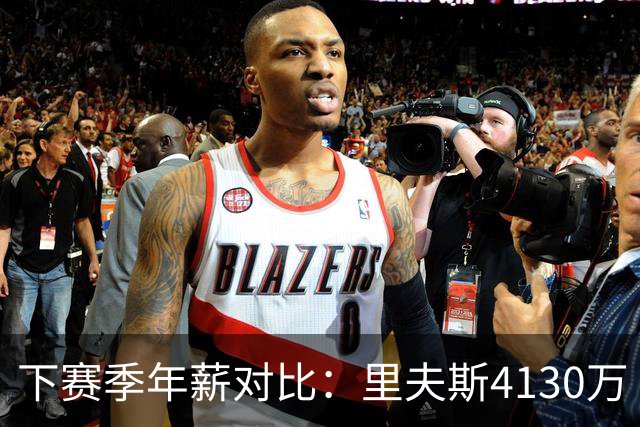 下赛季年薪对比：里夫斯4130万 亚历山大4080万 布伦森3770万