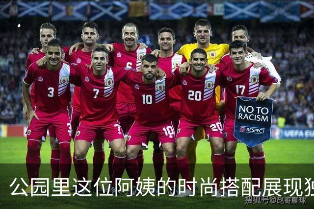 公园里这位阿姨的时尚搭配展现独特魅力