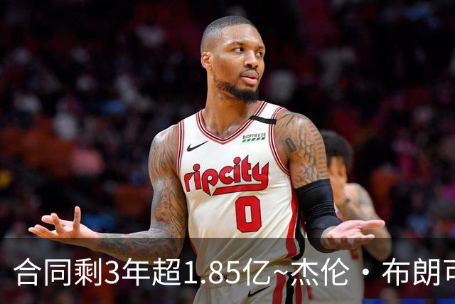 合同剩3年超1.85亿~杰伦·布朗可和76人提前续约 最高1年约6900万