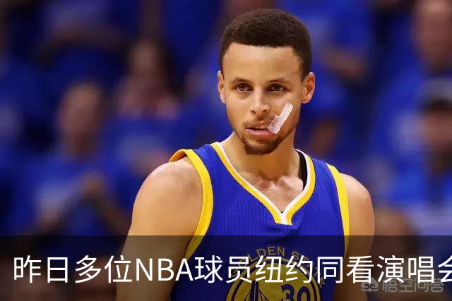 昨日多位NBA球员纽约同看演唱会：老詹塔图姆在内场 米切尔在看台