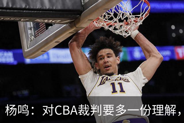 杨鸣：对CBA裁判要多一份理解，升降级制度下无所作为不可能
