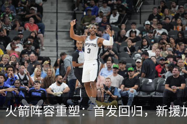 火箭阵容重塑：首发回归，新援加入内线竞争白热化