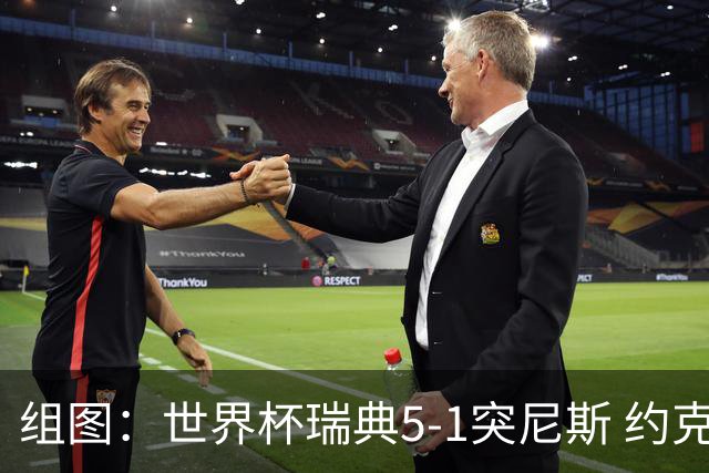 组图：世界杯瑞典5-1突尼斯 约克雷斯秀标志性庆祝