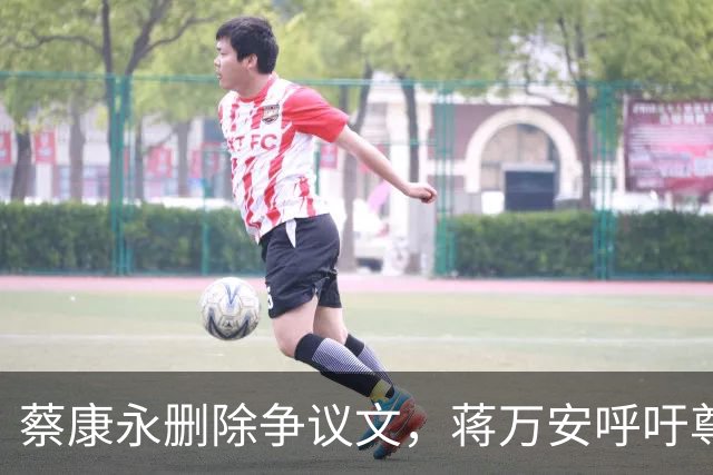 蔡康永删除争议文，蒋万安呼吁尊重言论自由