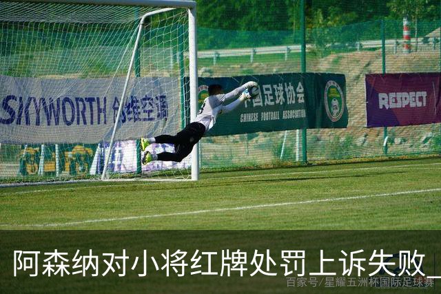 阿森纳对小将红牌处罚上诉失败 将缺席三场比赛