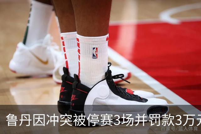鲁丹因冲突被停赛3场并罚款3万元
